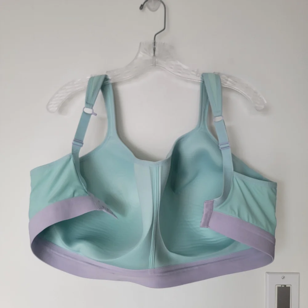 Panache Aqua and Lavender Sports Bra Size 40 - Picture 6 of 8